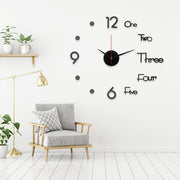 Modern Wall Clock Wall Mounted Clock Bedroom Home Office Decoration