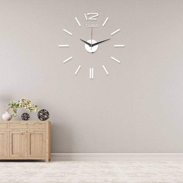 Modern Wall Clock Wall Mounted Clock Bedroom Home Office Decoration
